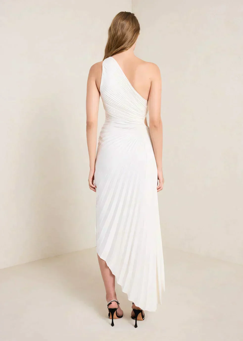 Olivia – Elegante Jurk met Zachte Plooien
