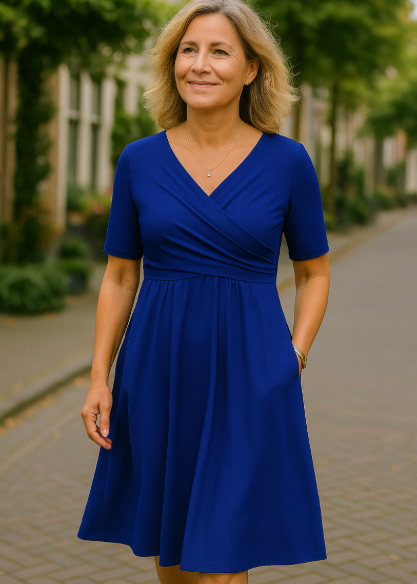 Victoria – Elegante wikkeljurk voor elke dag