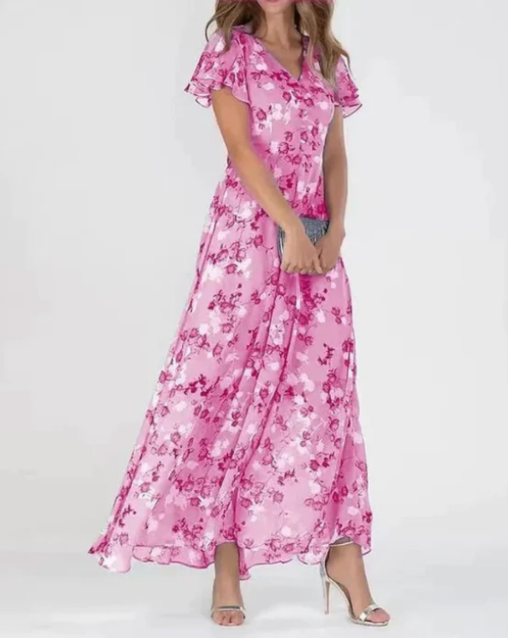 Flora – Bloemige zomerjurk voor elegante dagen