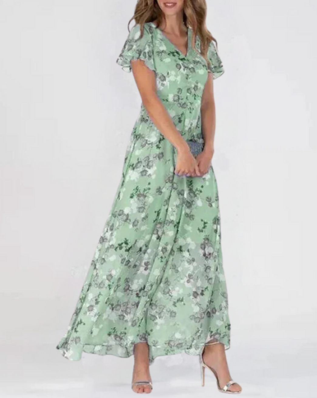 Flora – Bloemige zomerjurk voor elegante dagen