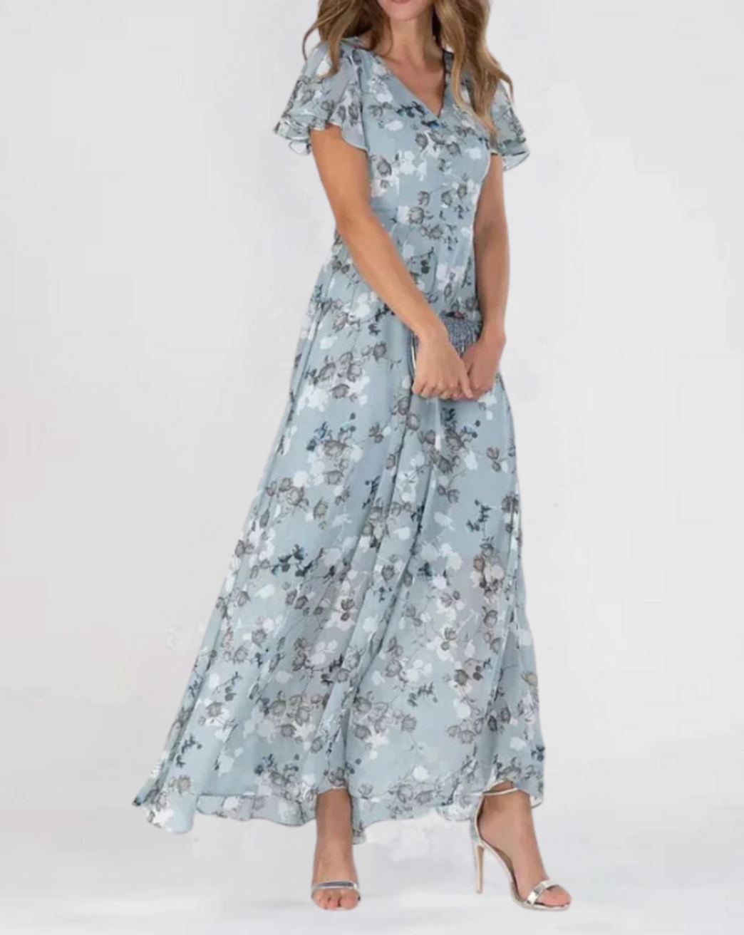 Flora – Bloemige zomerjurk voor elegante dagen