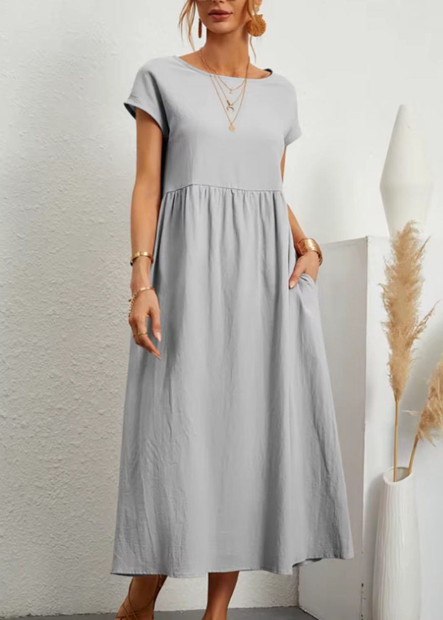 Lina – Elegante jurk zonder strakke naden