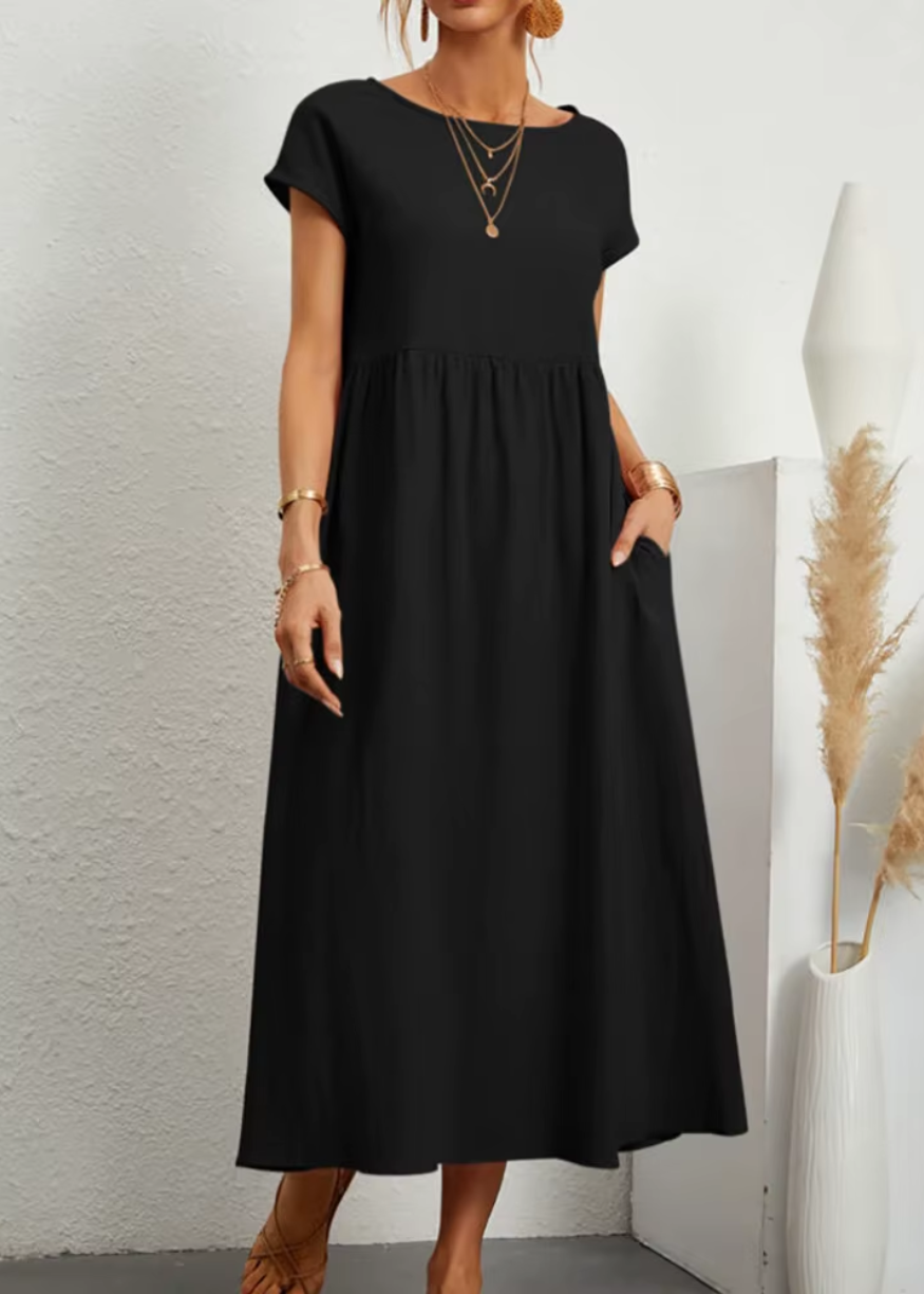 Lina – Elegante jurk zonder strakke naden