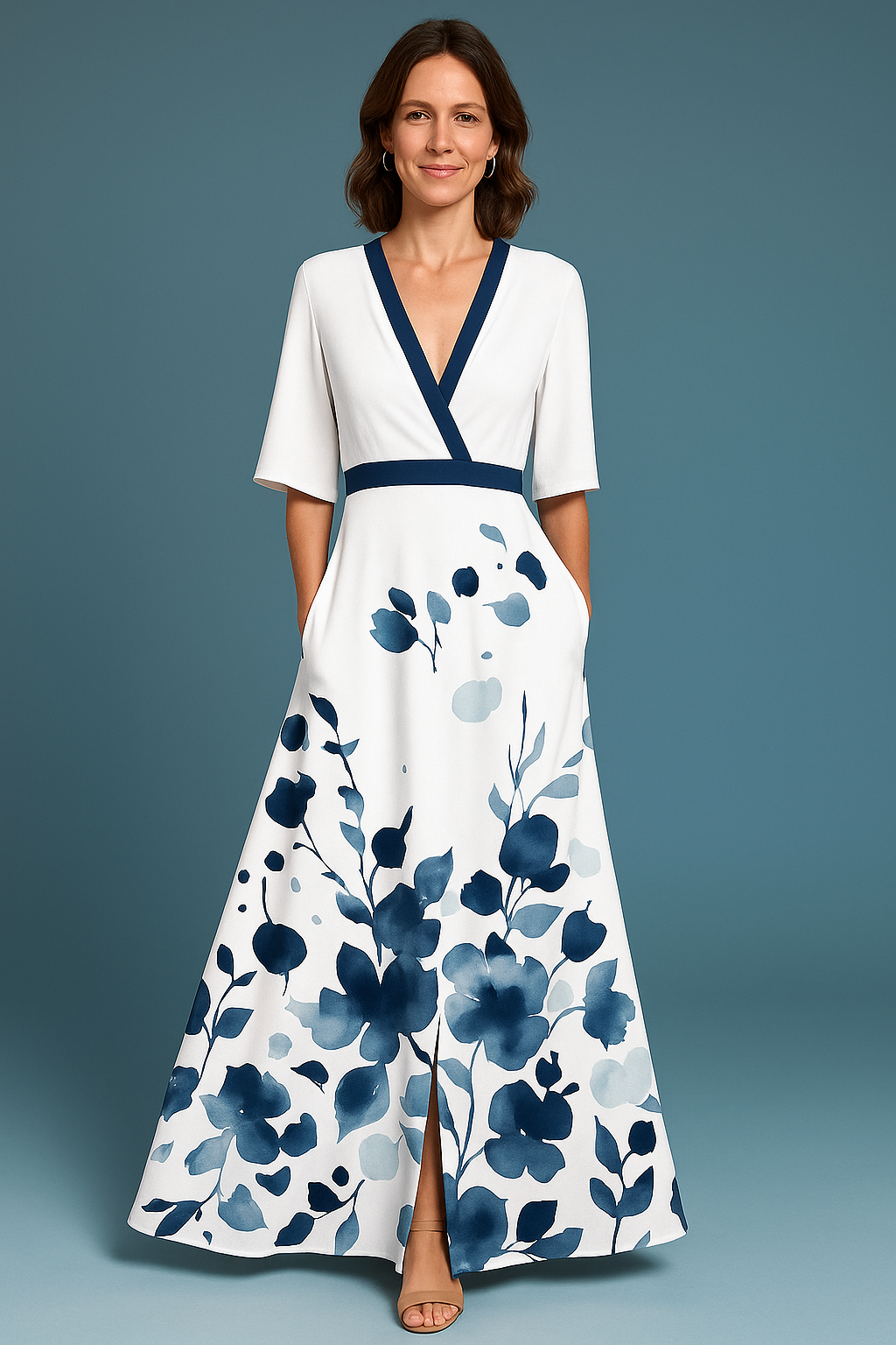 Elona –  Elegante Bloemenjurk