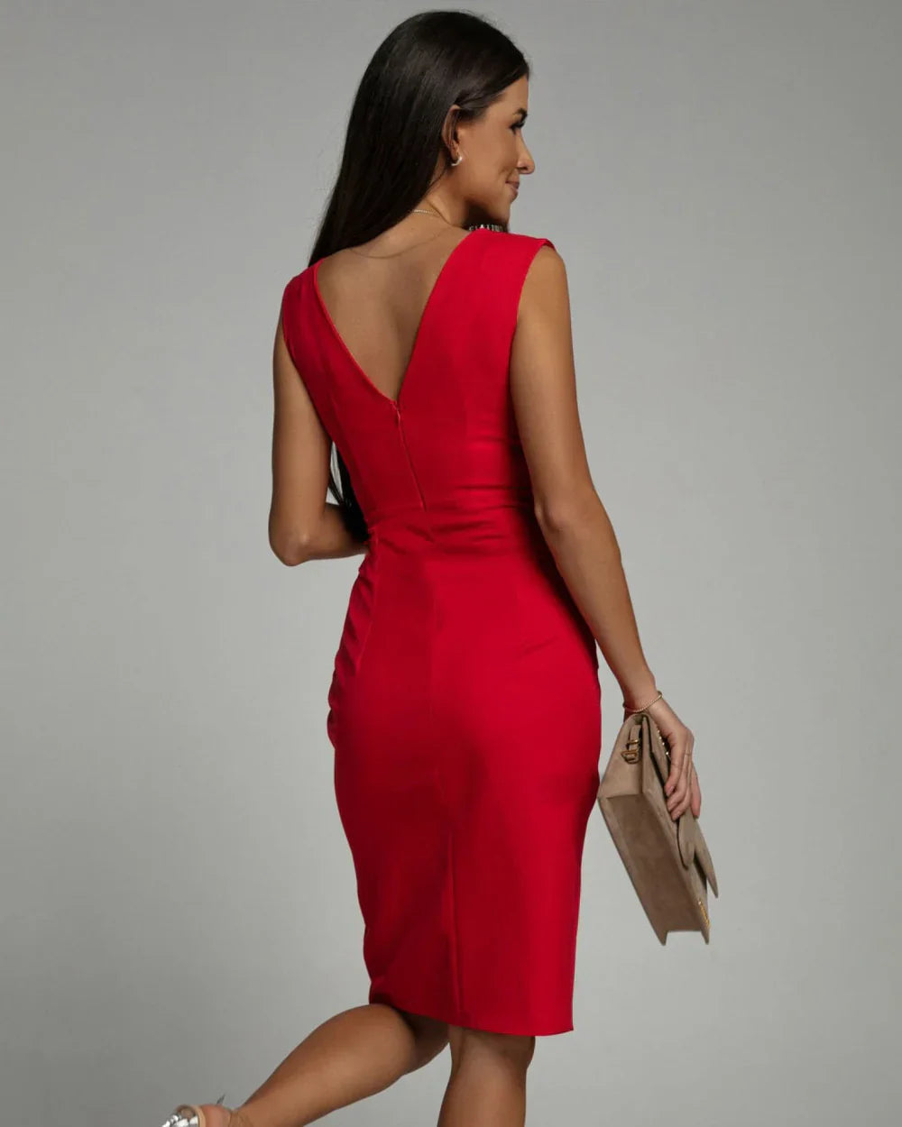 Giovanna – Elegante Jurk met Verfijnde Snit